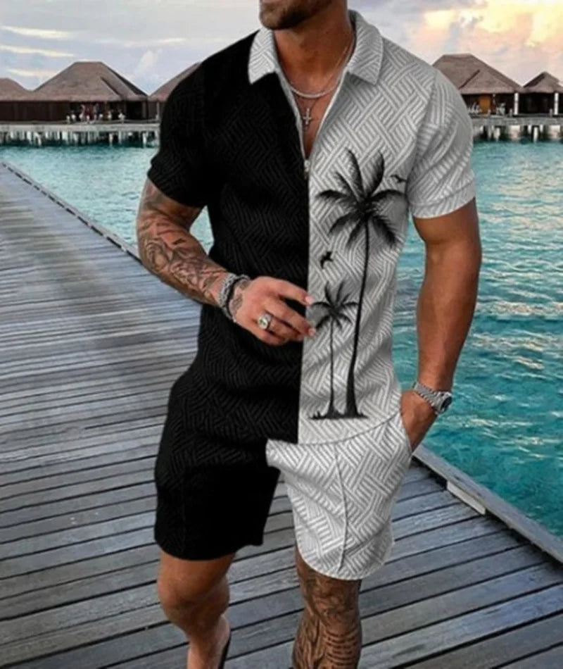 Tracksuit Sports Suit Men Set