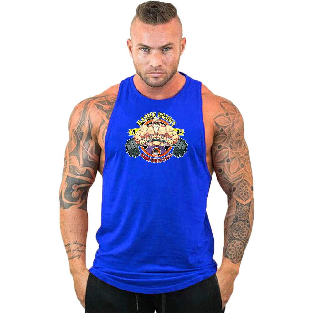 Bodybuilding Cotton Singlets