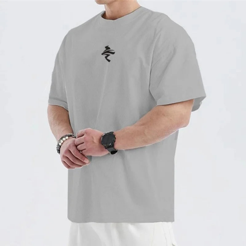 Men Loose oversized short sleeved T-shirt